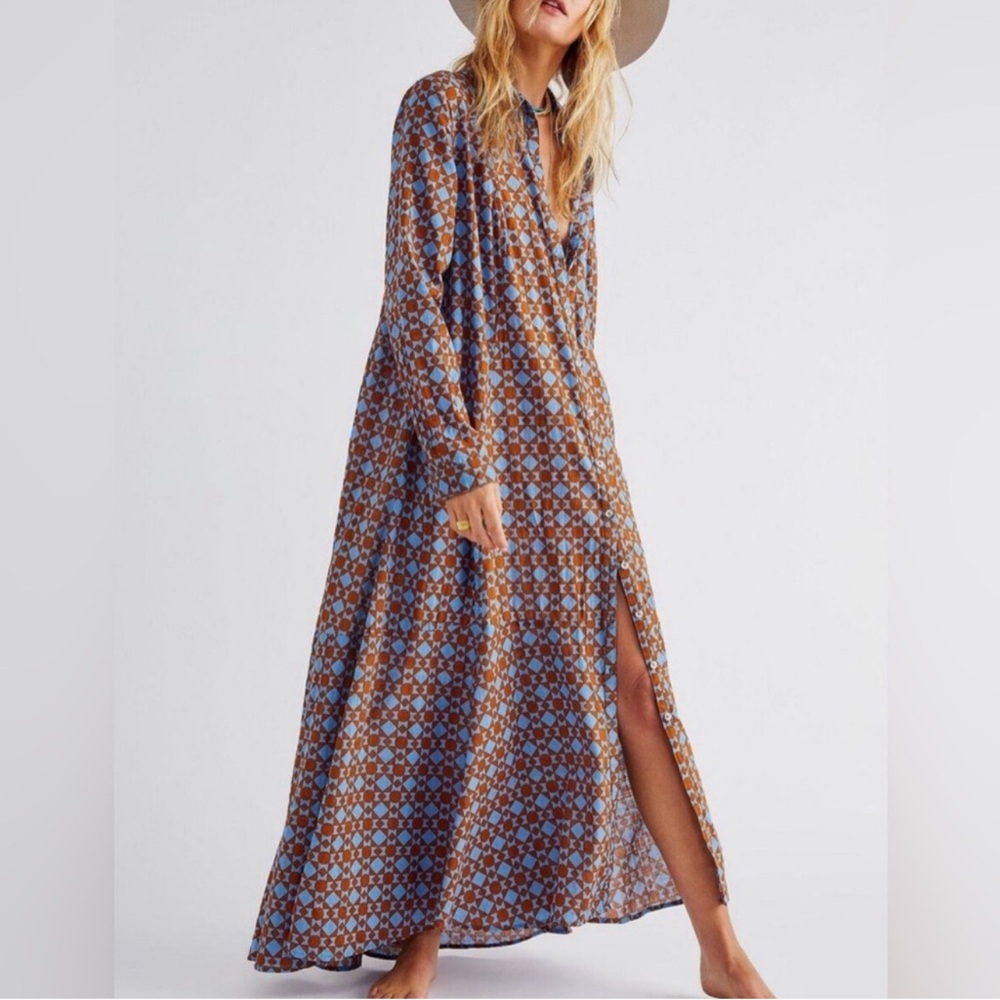 Free People Little Daisy Shirtdress
